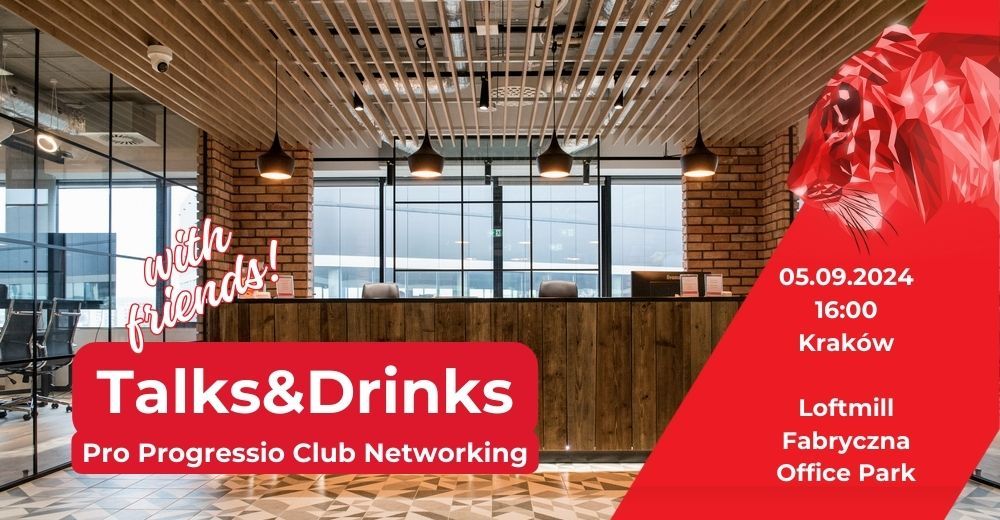 Talks&Drinks with frineds  Fabryczna Office Park  Kraków